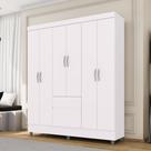 Guarda-Roupa Casal 6 Portas 2 Gavetas Panama