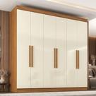 Guarda-roupa Casal 6 Portas 2 Gavetas Paris Guarda-roupa Casal 6 Portas 2 Gavetas Paris