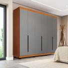 Guarda Roupa Casal 6 Portas 240cm Madrid Politorno Móveis