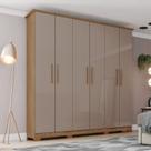 Guarda-roupa Casal 6 Portas 3 Gavetas Cover