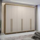 Guarda Roupa Casal 6 Portas 3 Gavetas Dubai Majestic Guarda Roupa Casal 6 Portas 3 Gavetas Dubai Majestic
