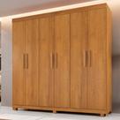 Guarda-roupa Casal 6 Portas 3 Gavetas MDF Parma Yescasa
