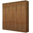 Guarda Roupa Casal 6 Portas 4 Gavetas - Belém-Cinamomo - Star Móveis