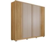 Guarda-roupa Casal 6 Portas 4 Gavetas Caemmun Apollo