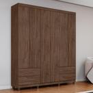Guarda Roupa Casal 6 Portas 4 Gavetas Canadá Plus Conquista Móveis Guarda Roupa Casal 6 Portas 4 Gavetas Canadá Plus Conquista Móveis