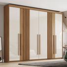 Guarda-Roupa Casal 6 Portas 4 Gavetas Henn Norton