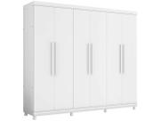 Guarda Roupa Casal 6 Portas 5 Gavetas 100% MDF - Portugal
