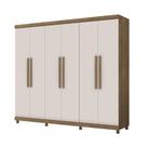 Guarda Roupa Casal 6 Portas 5 Gavetas 100% MDF - Portugal