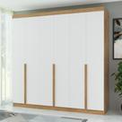 Guarda-roupa Casal 6 Portas 6 Gavetas 100% Mdf Lisboa