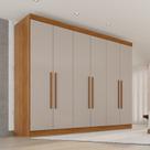 Guarda-roupa Casal 6 Portas 6 Gavetas 100% Mdf Órion Plus