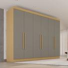 Guarda-roupa Casal 6 Portas 6 Gavetas 100% Mdf Órion Plus