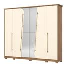 Guarda Roupa Casal 6 Portas 6 Gavetas Dubai Com Espelhos Guarda Roupa Casal 6 Portas 6 Gavetas Dubai Com Espelhos