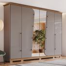 Guarda-roupa Casal 6 Portas 6 Gavetas Dubai Guarda-roupa Casal 6 Portas 6 Gavetas Dubai