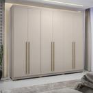 Guarda Roupa Casal 6 Portas 6 Gavetas Dubai Majestic