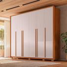 Guarda Roupa Casal 6 Portas 6 Gavetas Espartacus Marrom Guarda Roupa Casal 6 Portas 6 Gavetas Espartacus Marrom
