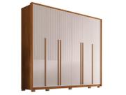 Guarda Roupa Casal 6 Portas 6 Gavetas Espartacus Marrom