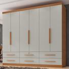 Guarda Roupa Casal 6 Portas 6 Gavetas Maximus Plus II Zanzini