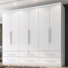 Guarda Roupa Casal 6 Portas 6 Gavetas Maximus Plus II Zanzini Guarda Roupa Casal 6 Portas 6 Gavetas Maximus Plus II Zanzini