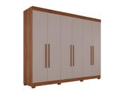 Guarda-roupa Casal 6 Portas 6 Gavetas Órion Premium Salleto