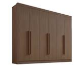 Guarda Roupa Casal 6 Portas 7 Gavetas com pés Athos - D' Doro