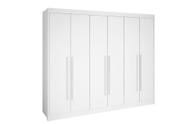 Guarda Roupa Casal 6 Portas 7 Gavetas sem pés Athos - D' Doro