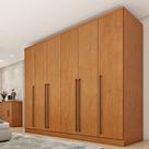 Guarda Roupa Casal 6 Portas 8 Gavetas 270cm Portugal Yescasa Marrom/Cinamomo Guarda Roupa Casal 6 Portas 8 Gavetas 270cm Portugal Yescasa Marrom/Cinamomo