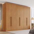 Guarda Roupa Casal 6 Portas 8 Gavetas Bergamo 100% MDF