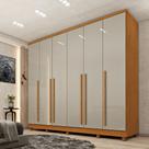 Guarda-Roupa Casal 6 Portas 8 Gavetas Sevilla TCIL