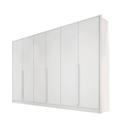 Guarda-Roupa Casal 6 Portas 9 Gav - Ibiza-Branco - Bianchi