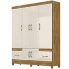 Guarda Roupa Casal 6 Portas 9120 Freijo Off White Moval Guarda Roupa Casal 6 Portas 9120 Freijo Off White Moval