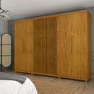 Guarda Roupa Casal 6 Portas Absolut New Madeirado Naturale - Gelius