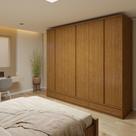 Guarda Roupa Casal 6 Portas com 9 Gavetas 100% MDF Urbano