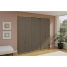 Guarda Roupa Casal 6 Portas e 2 Gavetas PH 1804 Cedro/Fendi - Herval