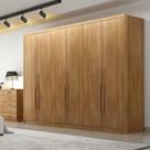 Guarda-roupa Casal 6 Portas e 6 Gavetas 100% Mdf Reno 276x236cm