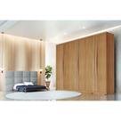 Guarda Roupa Casal 6 Portas e 6 Gavetas c/ Pés Linea Naturale - Rufato Guarda Roupa Casal 6 Portas e 6 Gavetas c/ Pés Linea Naturale - Rufato
