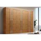 Guarda Roupa Casal 6 Portas e 6 Gavetas Lucca Premium Naturale - Rufato Guarda Roupa Casal 6 Portas e 6 Gavetas Lucca Premium Naturale - Rufato