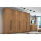 Guarda Roupa Casal 6 Portas e 6 Gavetas Robust/Livorno Cumaru - Novo Horizonte