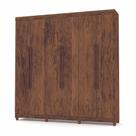Guarda Roupa Casal 6 Portas Elegance 1003780 Imbuia Rustico Vila Rica
