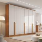 Guarda Roupa Casal 6 Portas em MDF Bianca Bianchi