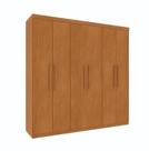 Guarda Roupa Casal 6 Portas Lagos Tcil Móveis Cinamomo