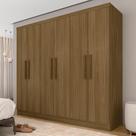 Guarda Roupa Casal 6 Portas Mariah Boreal - Móveis Arapongas