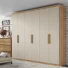 Guarda Roupa Casal 6 Portas Milan THB