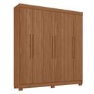 Guarda Roupa Casal 6 portas Toledo Jatobá - Santos Andirá