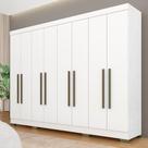 Guarda Roupa Casal 8 Portas 2 Gav Natasha Branco - Móveis Arapongas Guarda Roupa Casal 8 Portas 2 Gav Natasha Branco - Móveis Arapongas