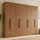 Guarda Roupa Casal 8 Portas 4 Gavetas Master New