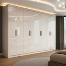 Guarda Roupa Casal 8 Portas 4 Gavetas Paris Espresso Móveis