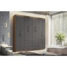 Guarda-roupa Casal 8 Portas 6 Gavetas Liverpool