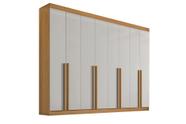 Guarda Roupa Casal 8 Portas 8 Gavetas com pés Daymont - D' Doro Guarda Roupa Casal 8 Portas 8 Gavetas com pés Daymont - D' Doro