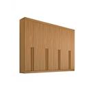 Guarda Roupa Casal 8 Portas 8 Gavetas Sem Pés Daymont - D' Doro Cinamomo Guarda Roupa Casal 8 Portas 8 Gavetas Sem Pés Daymont - D' Doro Cinamomo