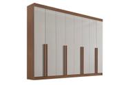 Guarda Roupa Casal 8 Portas 8 Gavetas sem pés Daymont - D' Doro